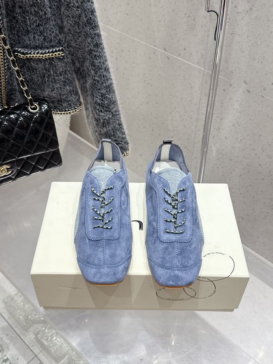 Orinous Square Toe Lace Up Casual Leather Sneakers