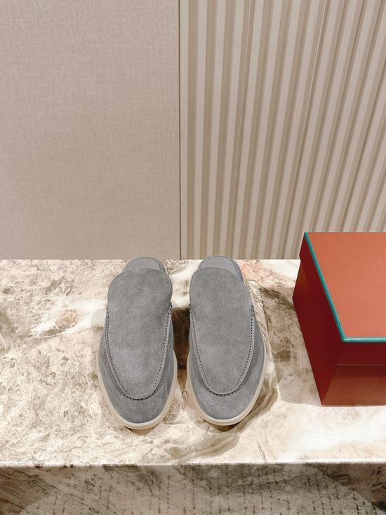 Loro Piana Soft Comfortable Slip On Loafers with Durable Outsole