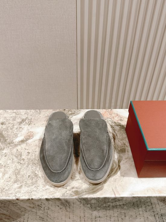 Loro Piana Soft Comfortable Slip On Loafers with Durable Outsole