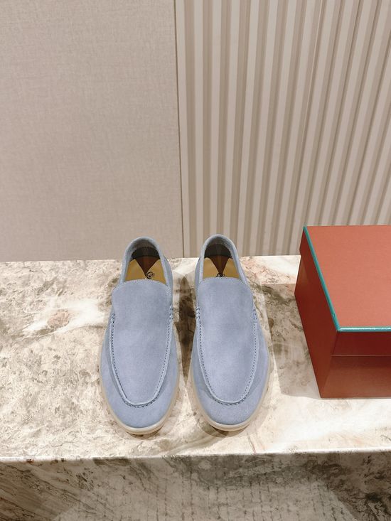 Loro Piana Soft Comfortable Slip On Loafers with Durable Outsole