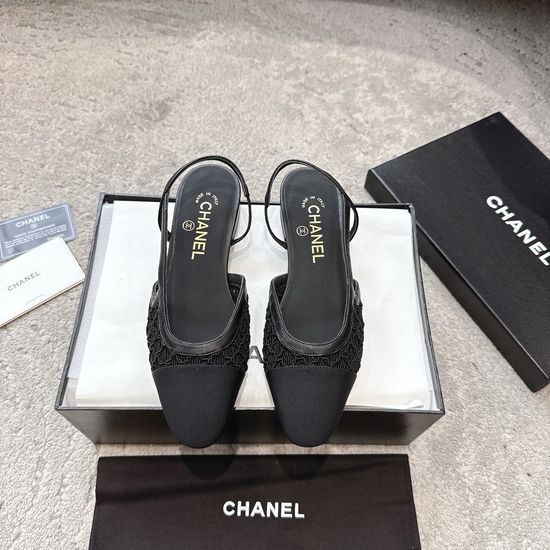 Chanel Premium Leather Patchwork Classic Daily Casual Footwear