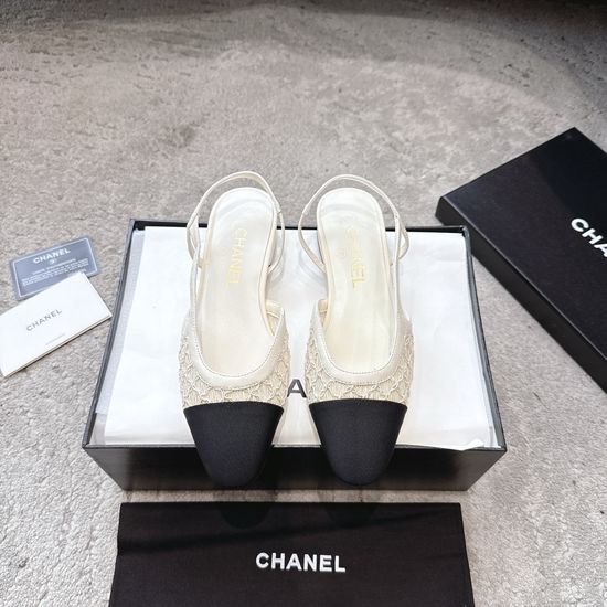 Chanel Premium Leather Patchwork Classic Daily Casual Footwear