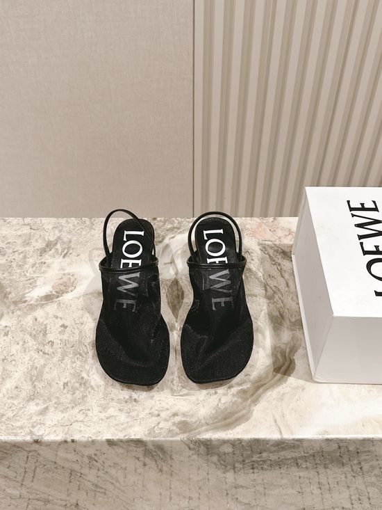 Loewe PVC Leather Upper Comfortable Casual Fashion Shoes