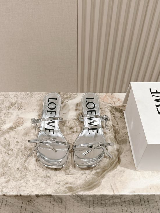 Loewe PVC Leather Upper Comfortable Casual Fashion Shoes