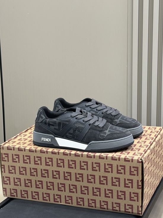Fendi Classic Hook-and-loop Fastener Casual Comfortable Shoes