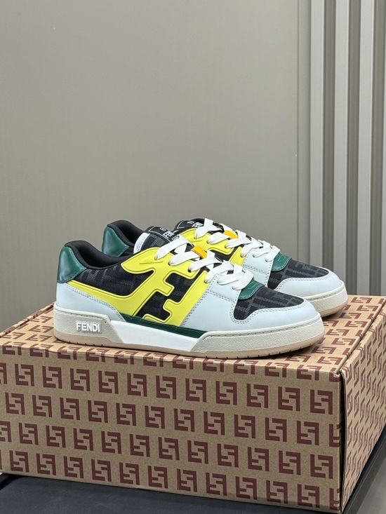 Fendi Classic Hook-and-loop Fastener Casual Comfortable Shoes