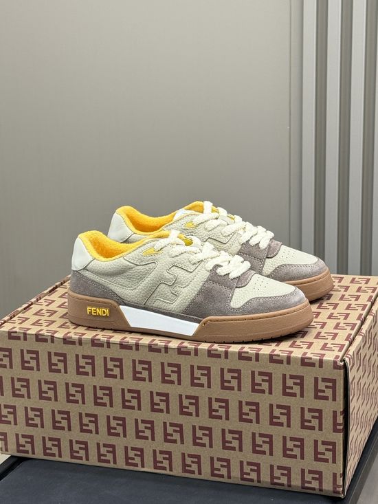 Fendi Classic Hook-and-loop Fastener Casual Comfortable Shoes