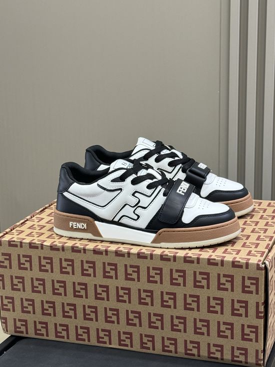 Fendi Vintage Versatile Casual Sneakers Comfortable Daily Footwear