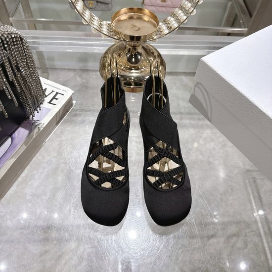 Christian Dior Soft Leather Classic Flats Elegant Daily Comfortable Footwear