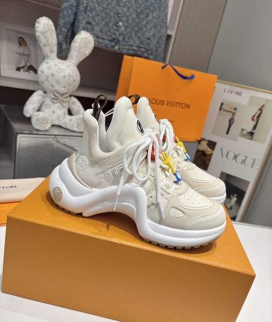 Louis Vuitton LV Comfortable Casual Shoes Soft Leather Upper Breathable Lining