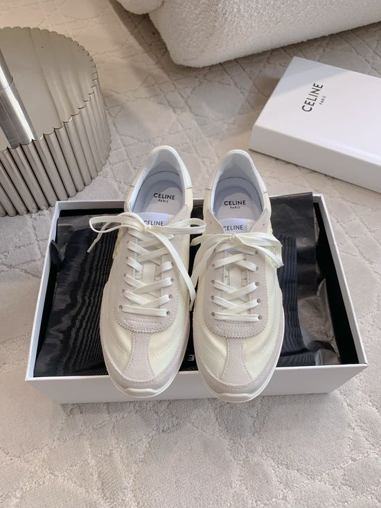 Celine Classic Colorblock Casual Low-top Sneakers