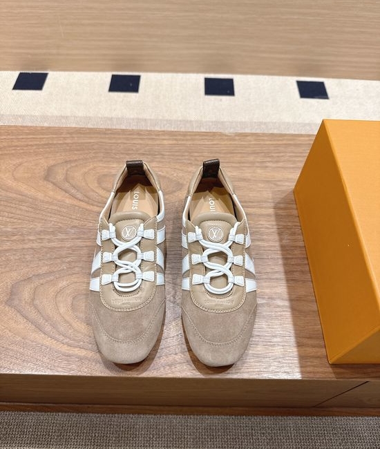 Louis Vuitton LV Ballet Style Casual Sneakers with Soft Premium Upper