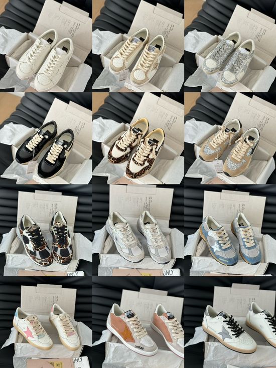 Golden Goose Classic Distressed Daily Casual Comfortable All-match Sneakers
