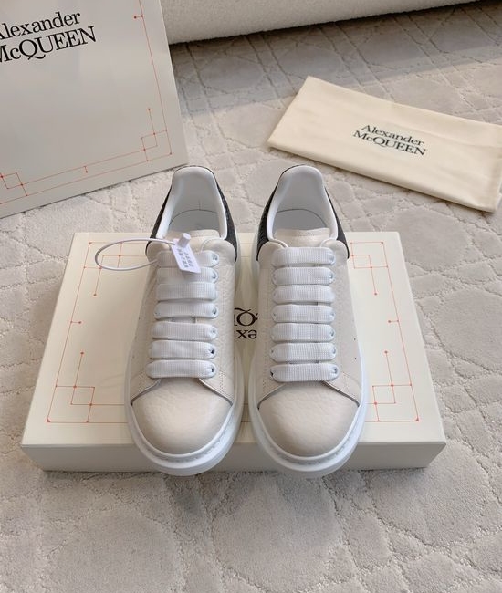 McQueen Premium Genuine Leather Platform Casual Daily Shoes