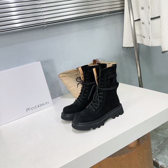 JW Anderson Thick Platform Non-slip Ankle Boots Fashion Casual Shoes