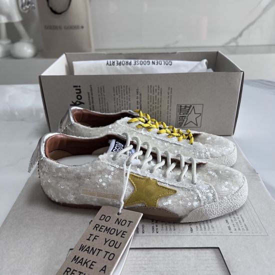 Golden Goose Classic Vintage Distressed Casual Daily Sneakers