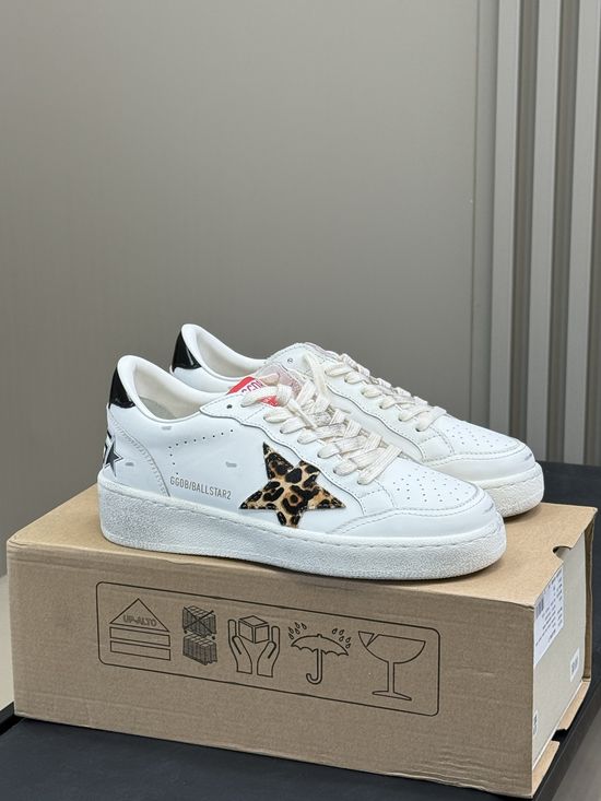 Golden Goose Classic Casual Distressed Fashion Sneakers