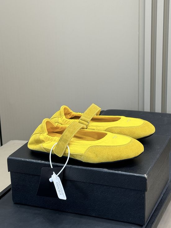 Prada Suede Nylon Stitched Sneakers Lambskin Lining Ultra Light Comfort