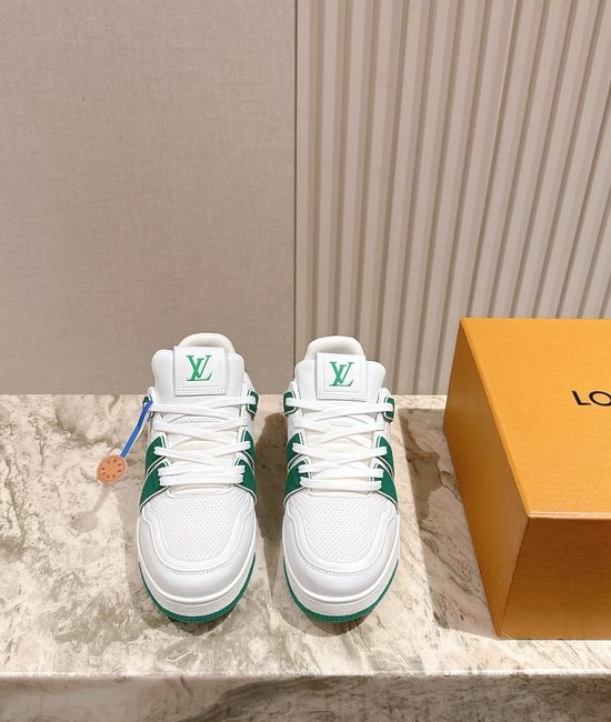 Louis Vuitton LV Premium Stitched Upper Comfortable Non-slip Casual Sneakers