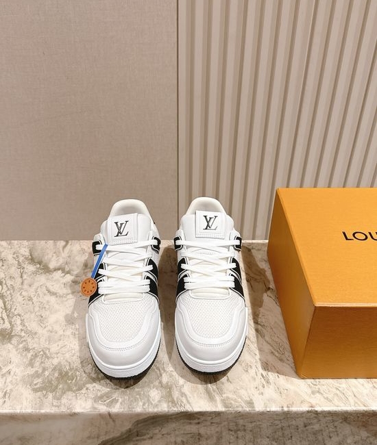 Louis Vuitton LV Premium Stitched Upper Comfortable Non-slip Casual Sneakers