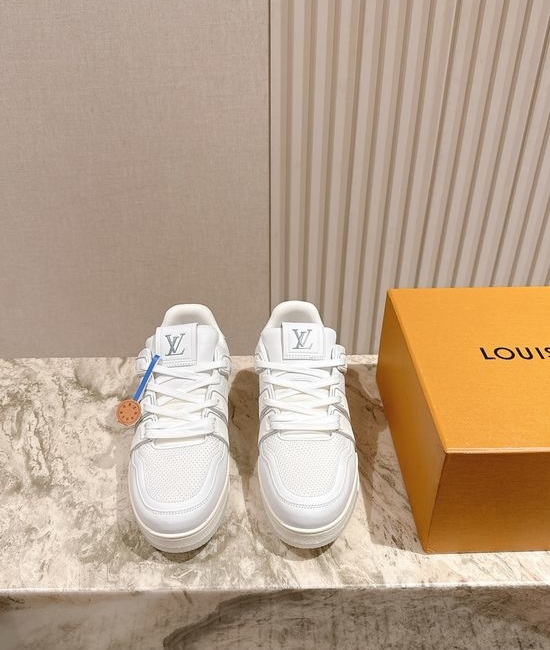 Louis Vuitton LV Premium Stitched Upper Comfortable Non-slip Casual Sneakers