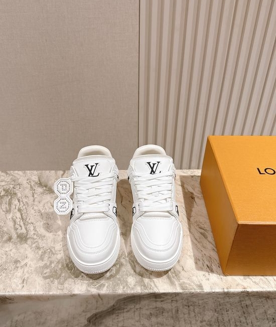 Louis Vuitton LV Premium Stitched Casual Fashion Sneakers