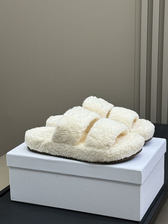 Celine Fluffy Fuzzy Slippers Soft and Warm for Daily Use