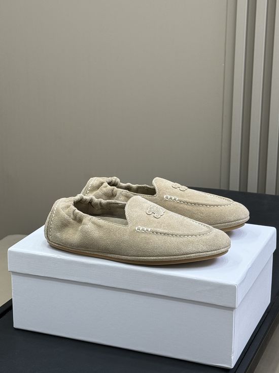Celine Soft Suede Loafers Comfortable for Daily Wear