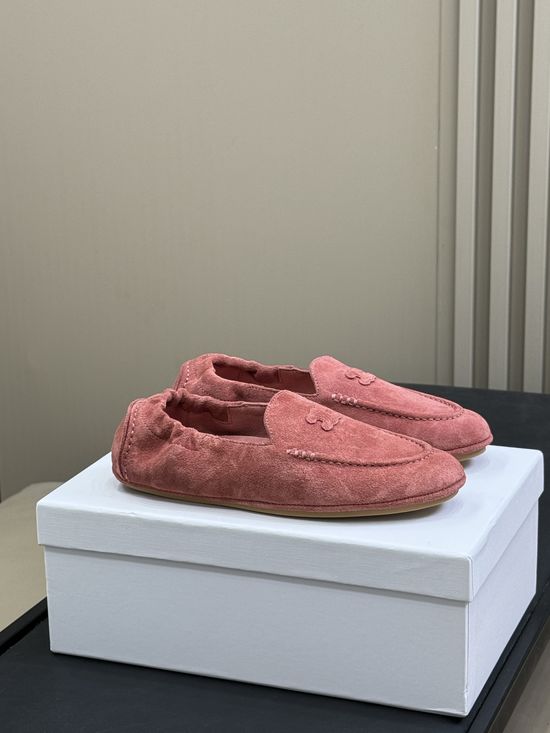 Celine Soft Suede Loafers Comfortable for Daily Wear