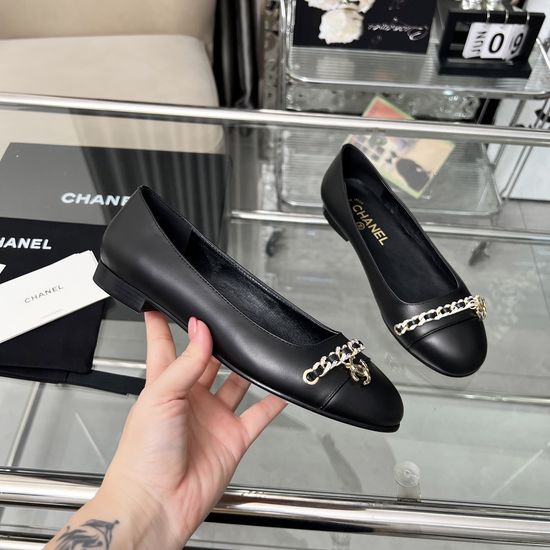 Chanel Classic Round Toe Loafers Crafted from Premium Leather