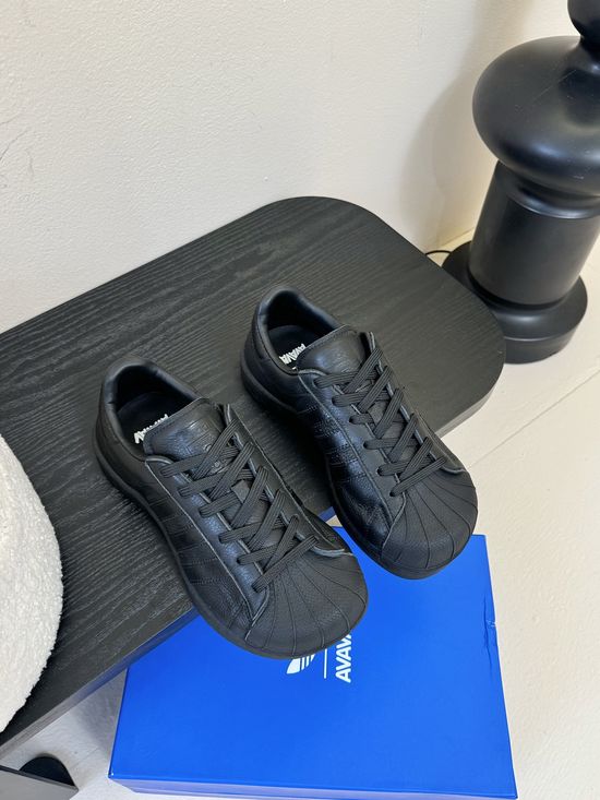 Adidas Premium Leather Retro Classic Non-slip Casual Skate Shoes