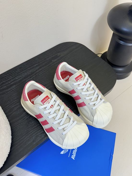 Adidas Premium Leather Retro Classic Non-slip Casual Skate Shoes