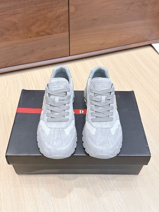 Prada Fashion Versatile Casual Comfort Durable Walking Sneakers