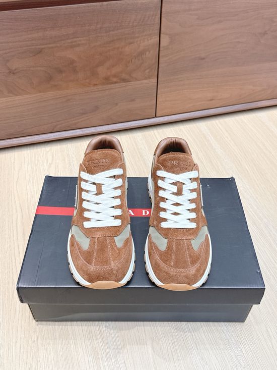 Prada Fashion Versatile Casual Comfort Durable Walking Sneakers