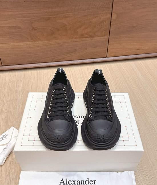 McQueen Classic Canvas Sneakers Lightweight Comfortable Sole