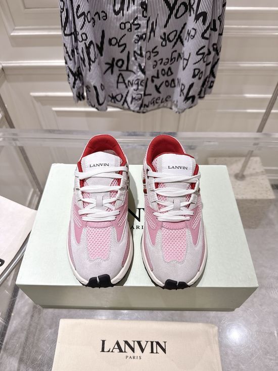 Lanvin Vintage Chunky Casual Sneakers Soft Heel Non-slip Comfortable Shoes