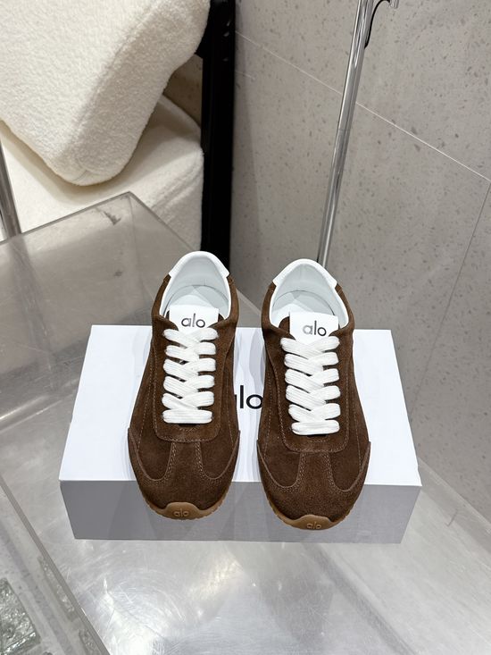 Alo Low-top Retro Casual Sneakers Soft Comfortable Lightweight Sole
