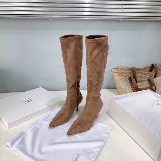 The Row Stretchy Pointed Toe Kitten Heel Ankle Boots
