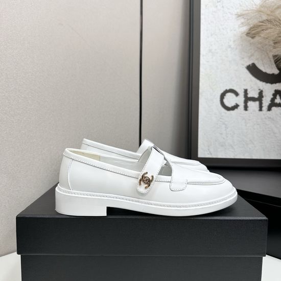 Chanel Premium Leather Buckle Fashion Shoes Soft Lining Durable Sole