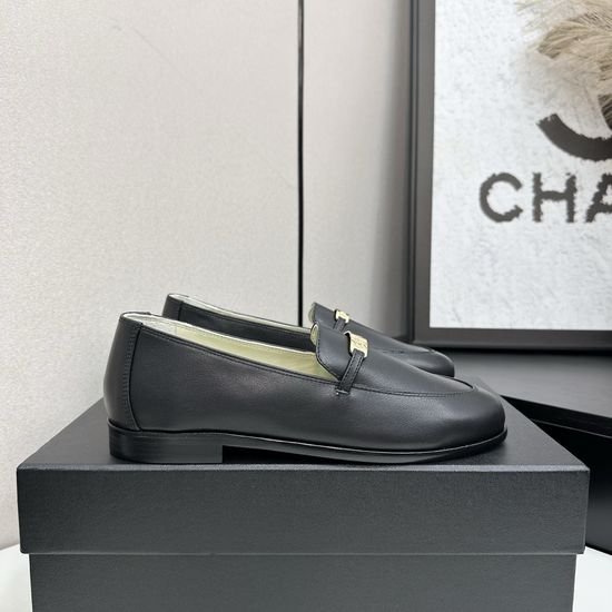 Chanel Classic Retro Leather Loafers Versatile Comfortable Casual Daily