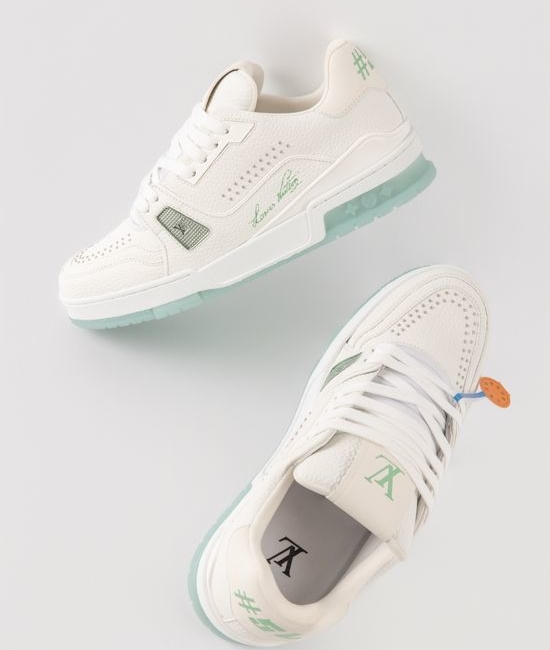 Louis Vuitton LV Genuine Leather Velcro Low-top Durable Casual Daily Sneakers