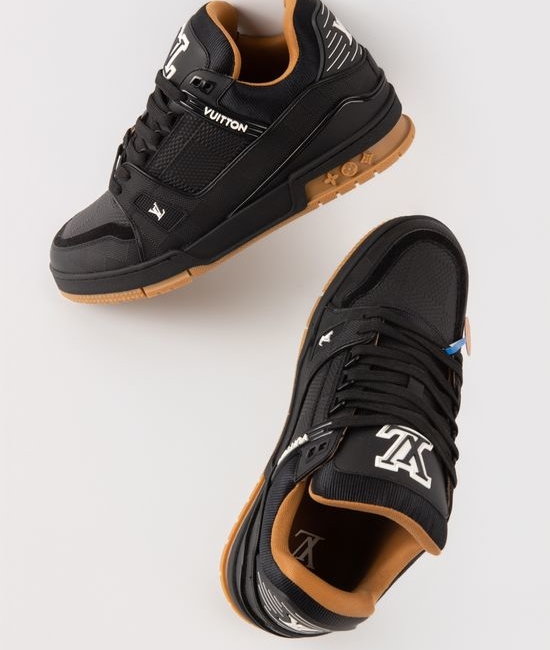 Louis Vuitton LV Genuine Leather Velcro Low-top Durable Casual Daily Sneakers