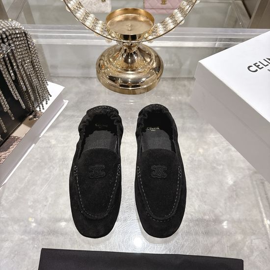 Celine Classic Emblem Loafers Soft Breathable Anti-slip Sole Casual Shoes