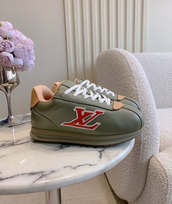 Louis Vuitton LV Soft Casual Sneakers Comfortable Daily Walking Shoes