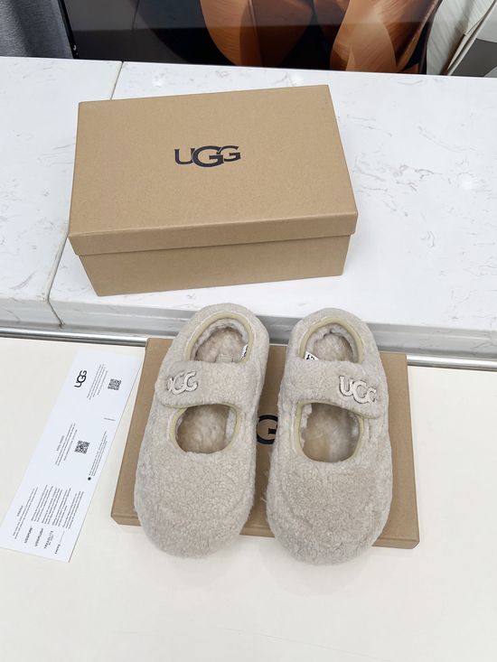 UGG Warm Wool Lined Mary Jane Comfort Shoes