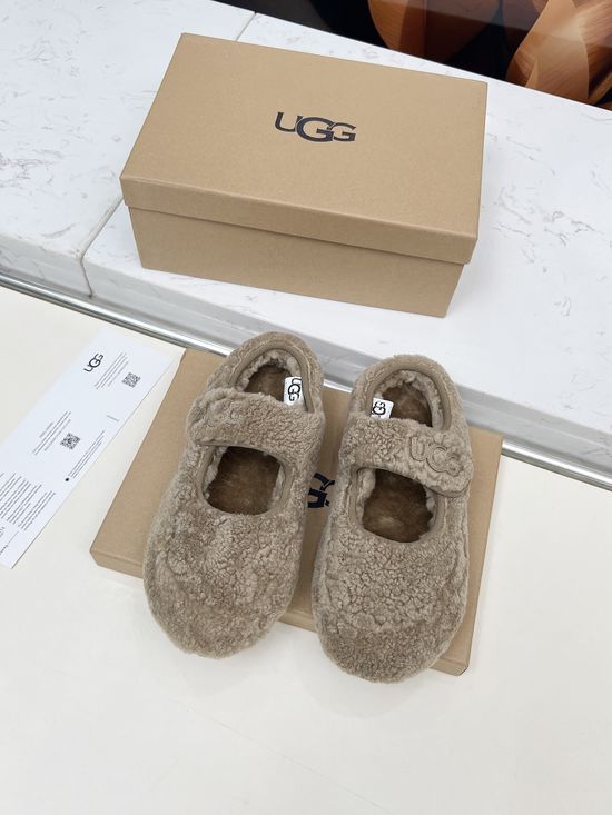 UGG Warm Wool Lined Mary Jane Comfort Shoes