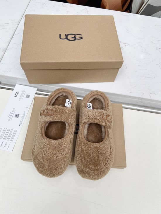 UGG Warm Wool Lined Mary Jane Comfort Shoes