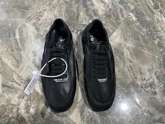 Prada Genuine Cowhide Slip On Casual Mules