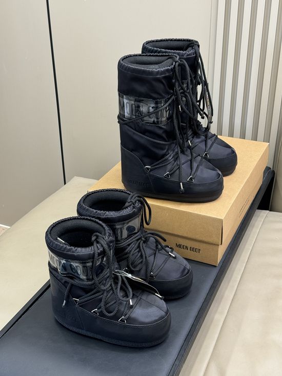 Moon Boot Warm Non-slip Snow Boots Comfortable for Outdoor Activities