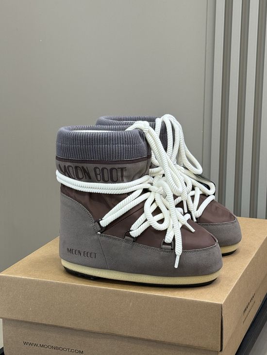 Moon Boot Warm Non-slip Snow Boots Comfortable for Outdoor Activities